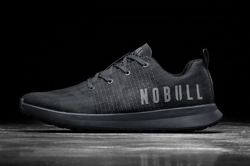 Black Men's Nobull Matryx Golf Shoes | SIHTRD-321