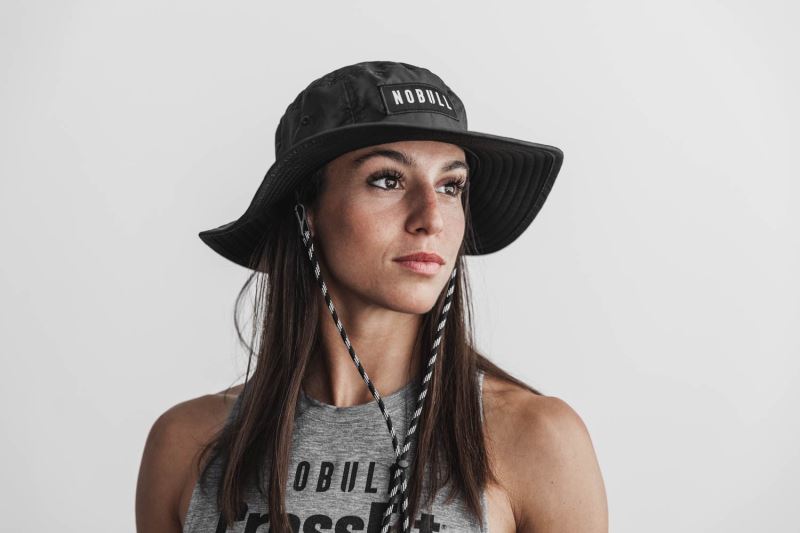 Black Women's Nobull Boonie Hats | MFPLKZ-794