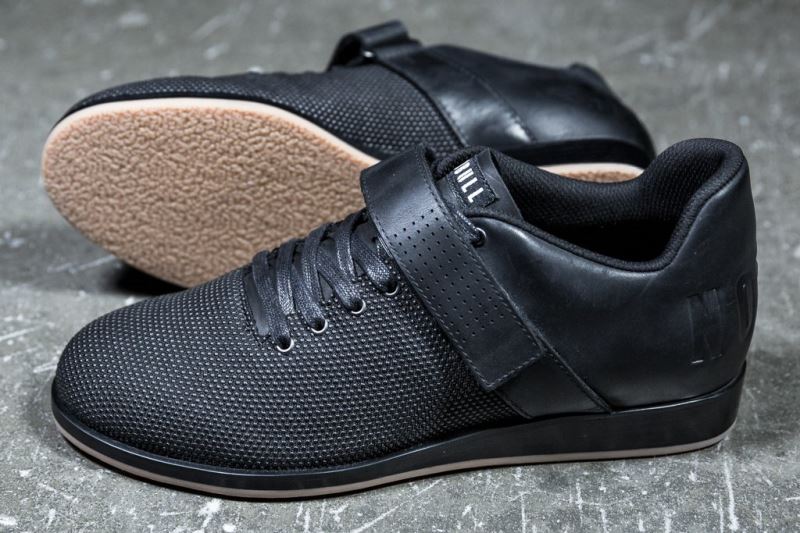 Black Women's Nobull Lifter Trainers | XTMULB-025