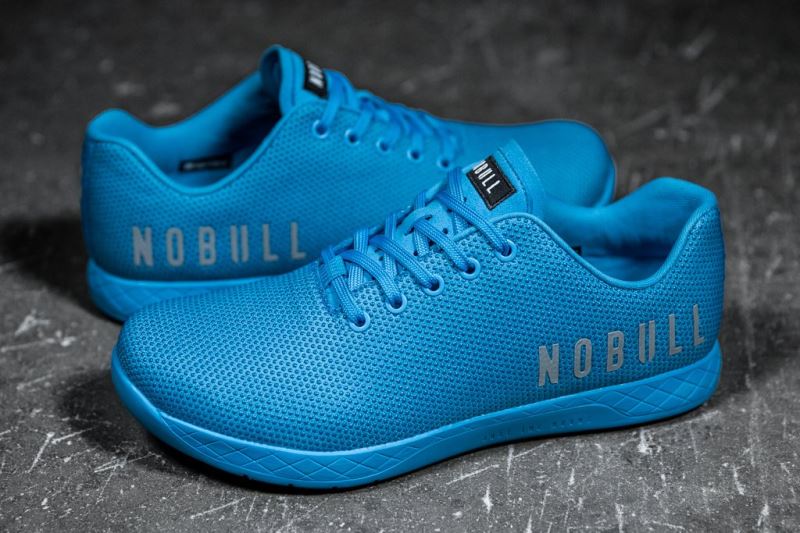 Blue Women's Nobull Bright Trainers | BXGZWT-238