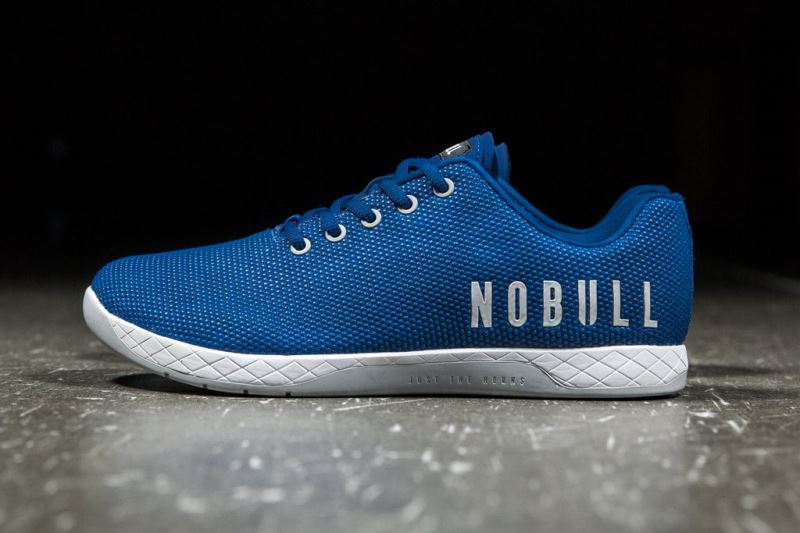 Blue Women's Nobull Nautical Trainers | IVZLBG-261