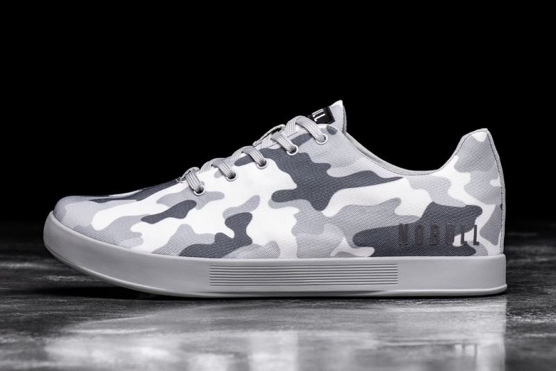 Camouflage Men's Nobull Arctic Canvas Trainers | DJZFTX-347