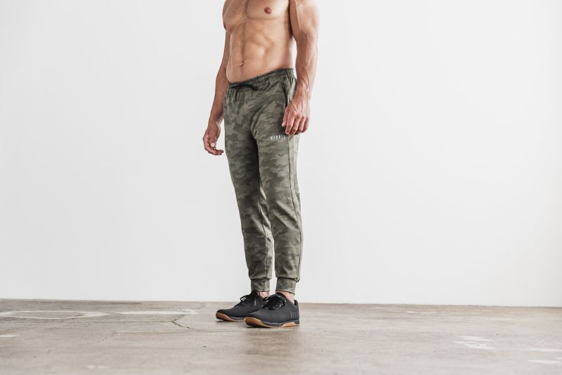 Camouflage Men's Nobull Camo Joggers | NSZJQU-138