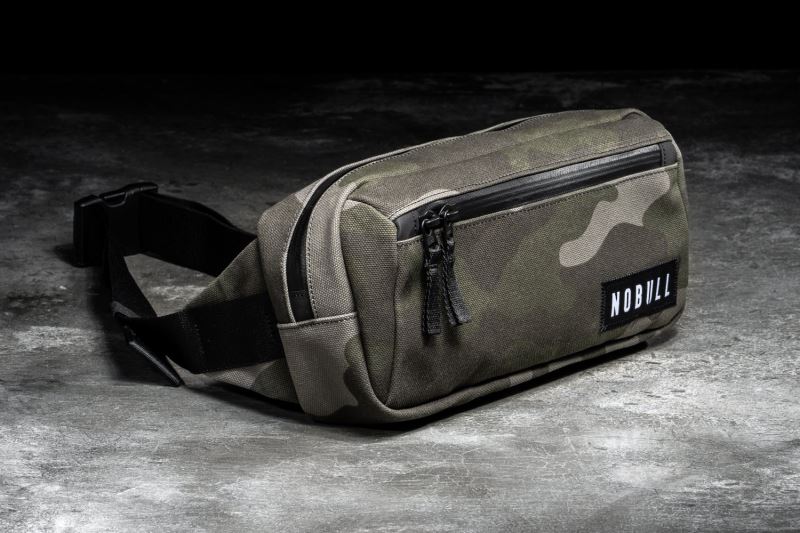 Camouflage Men's Nobull Crossbody Bags | XODCEZ-931