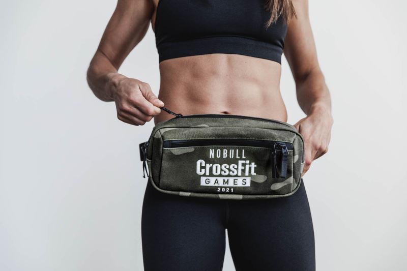 Camouflage Men's Nobull Crossfit Games 2021 Crossbody Bags | MQXFVT-237