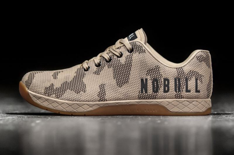 Camouflage Men's Nobull Low-Top Trainers | RVSTAE-961