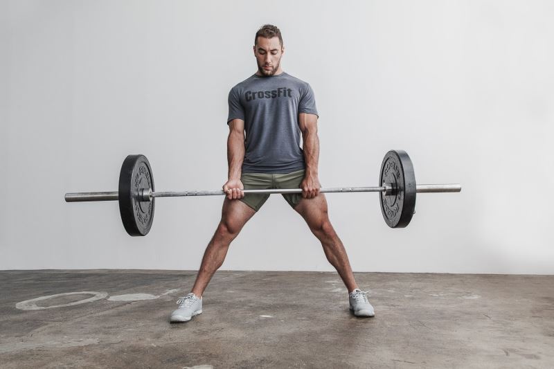 Deep Grey Men's Nobull Crossfit T-Shirts | KSFTLA-510