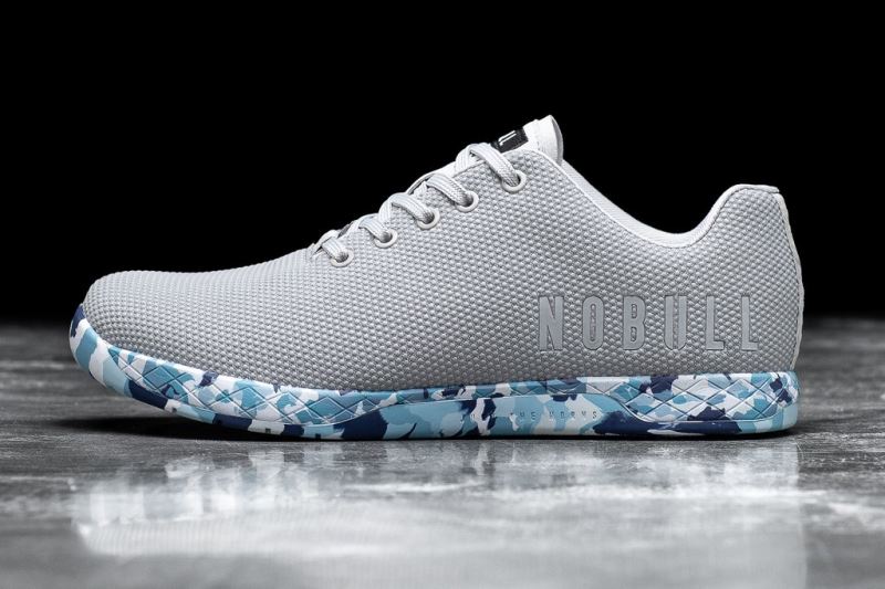 Grey Men's Nobull Wild Trainers | WARFHB-245