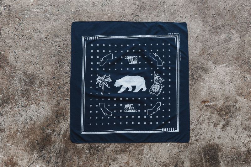 Navy Men's Nobull Bandana Scarves | ZYQJCP-586