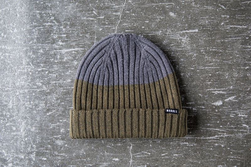 Olive Grey Men's Nobull Watch Cap Beanies | YCAHPL-069