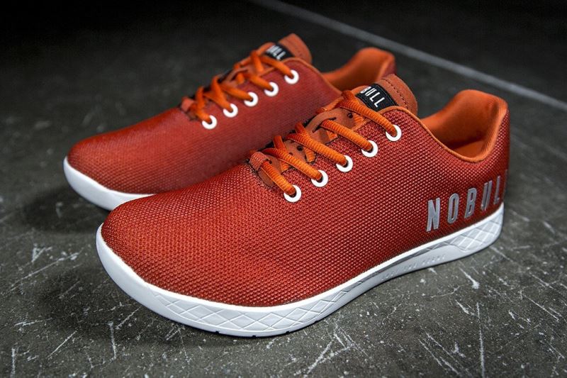 Orange Women's Nobull Burnt Trainers | BKJAQP-743