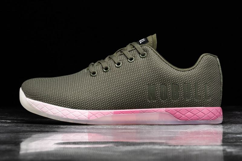 Pink Women's Nobull Gradient Trainers | LUMOKE-641