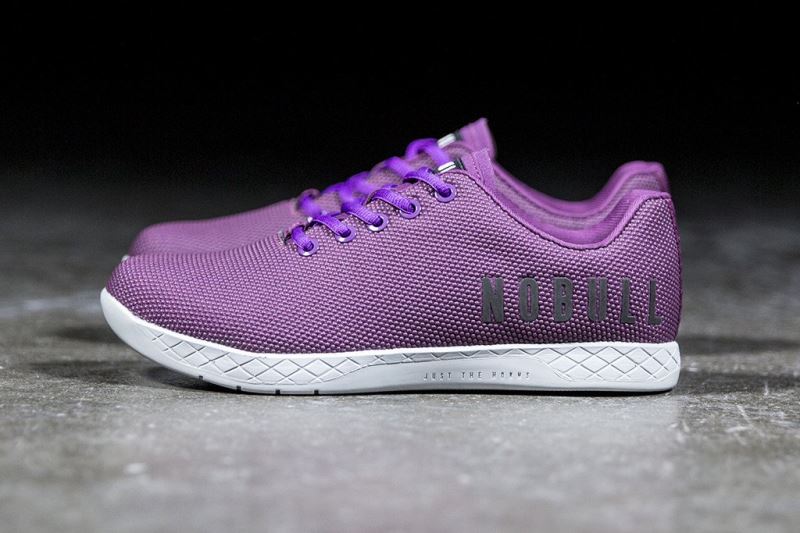 Purple Men's Nobull Low-Top Trainers | UXHVOZ-014