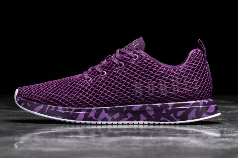 Purple Men's Nobull Toomey Mesh Running Shoes | SFIEUR-650