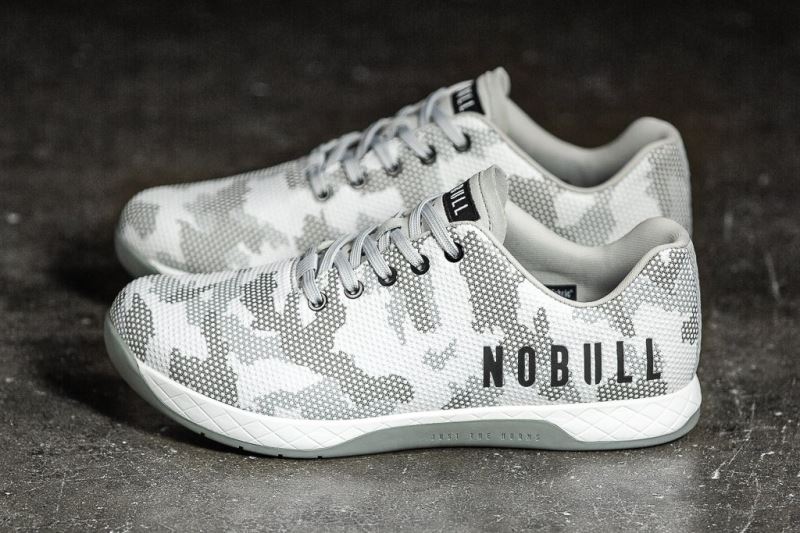 White Women's Nobull Snow Trainers | CMEAJI-068